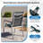  Outdoor Flanged Chair Cushions Set of 2, 39 x 20 x 2.4 Inch-1495750926