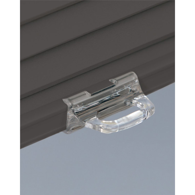 Store alvéolaire occultant sans cordon haut / bas 9 po, Gris anthracite, L 35 po x L 48 po