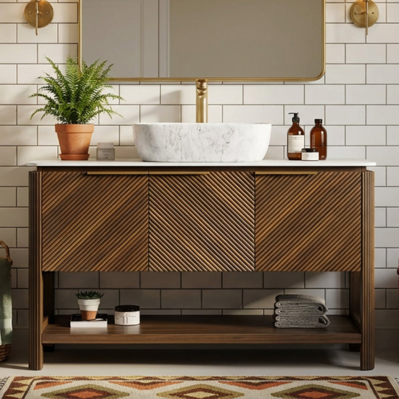Meuble-lavabo simple 48 po avec lavabo
