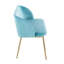 Banc rembourré en velours Terrence-1680440824