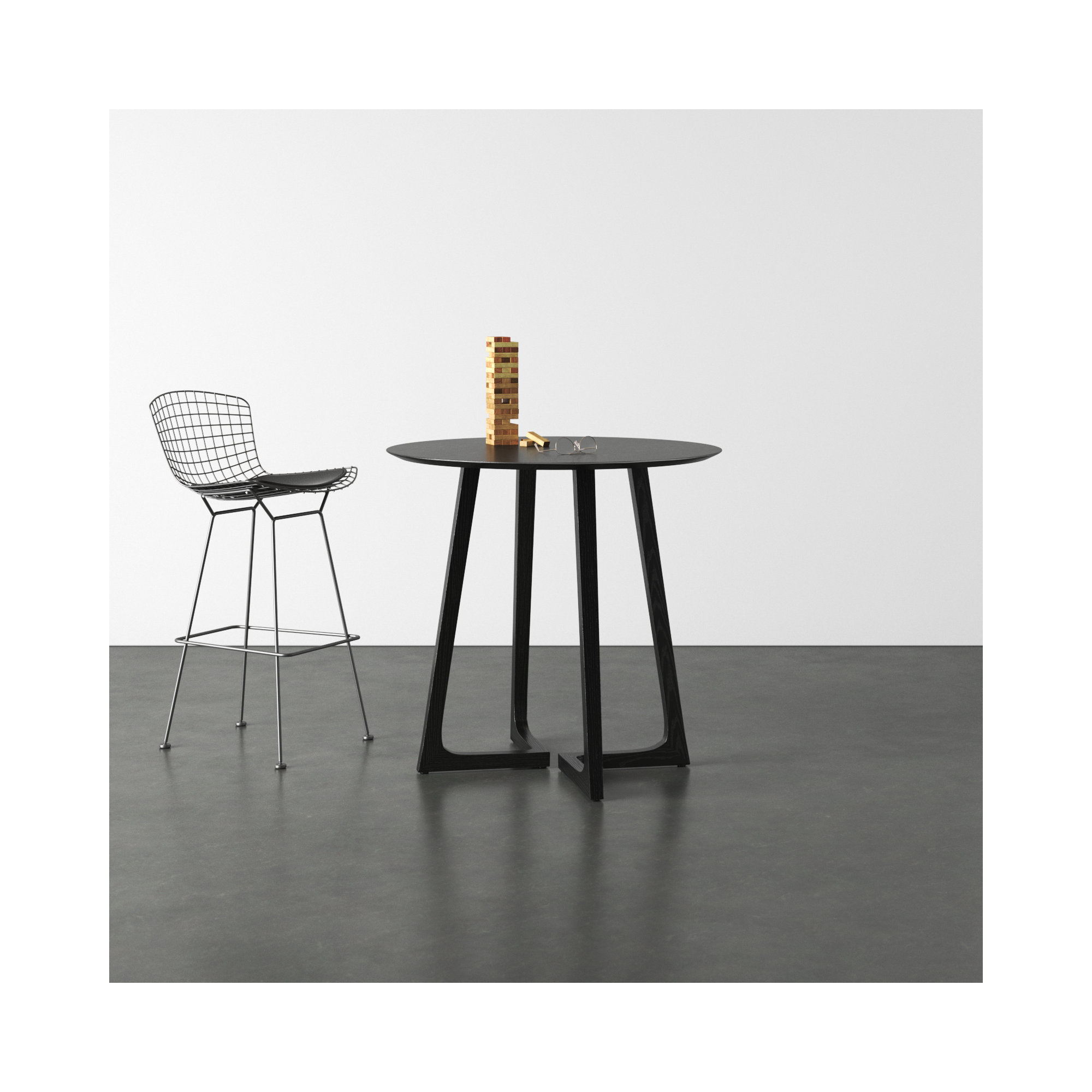 Fischer Round Counter Height Dining Table