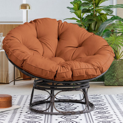 Chaise Papasan toutes saisons avec coussin Eneas