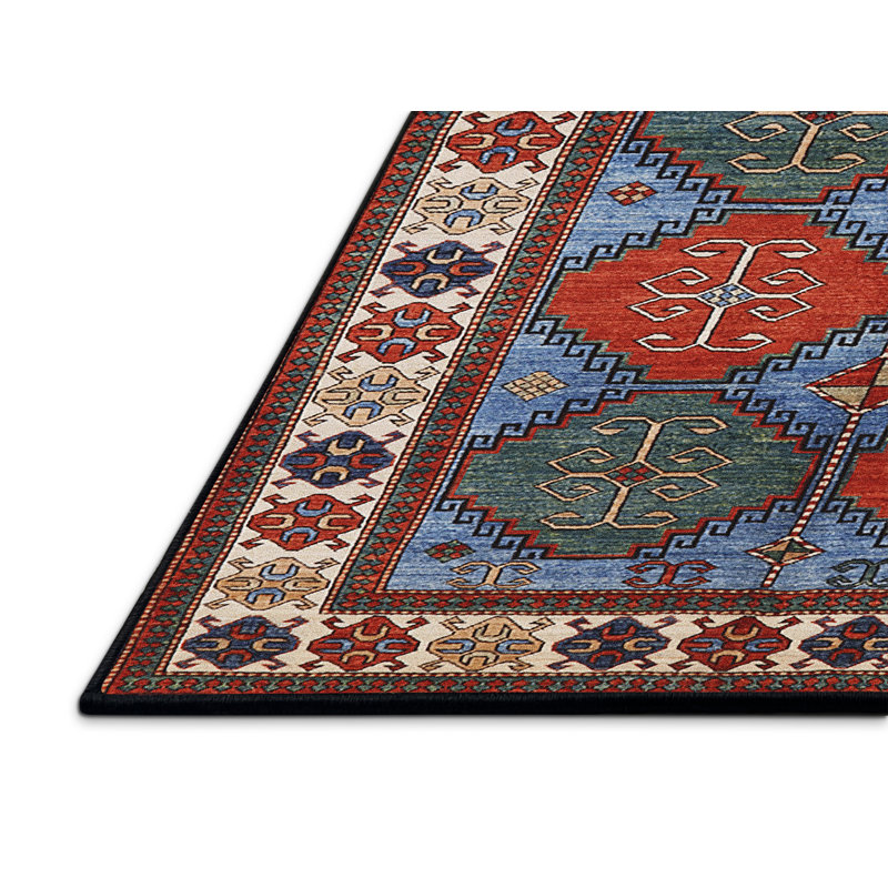 Oriental Indoor Rug, Rectangle 6' x 9'