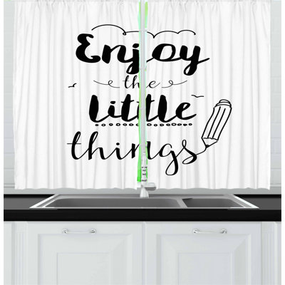 Tailored Kitchen Curtain