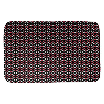 Tapis pour salle de bain diamants Leffel