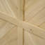 Waldo Solid Oak Wood Barn Door-2053280433