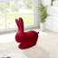 Mignon fauteuil d'appoint avec 4 roulettes
