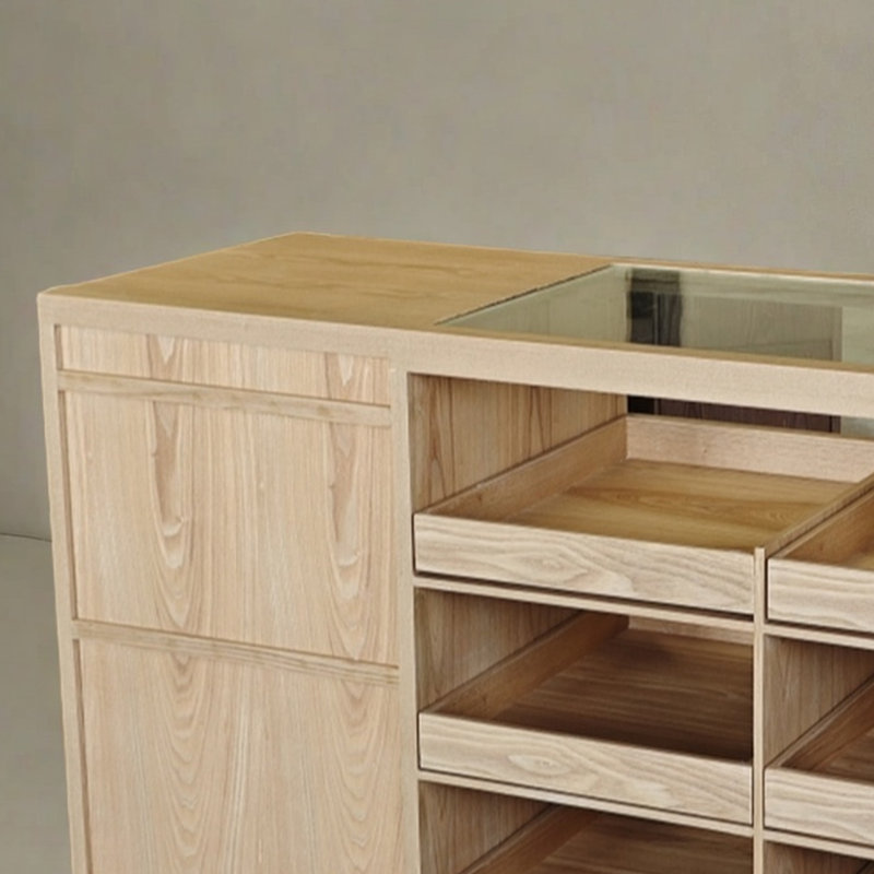 Armoire pour îlot central Simple Fashion, H 35,43 po x l 70,86 po x P 23,62 po