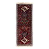 Fine Hand knotted Persian Yalameh runner 2'1"X6'4"