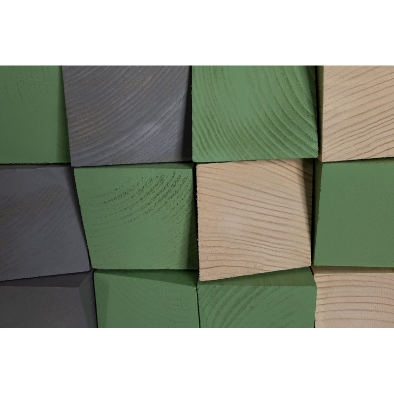 Wooden Picture Spring Colours