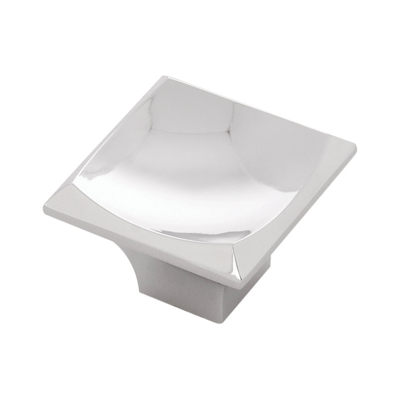 Callisto Square Knob, Chrome