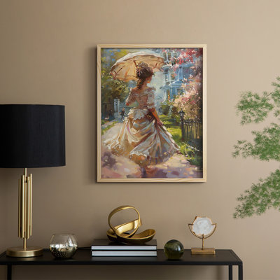 «WOMEN Series DCCLVII», reproduction encadrée - bois massif