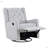 Milah Gliding Swivel Recliner Tufted Fabric-1391984154