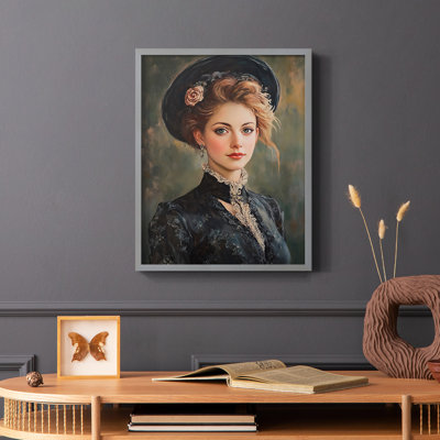 WOMEN Series CL XXX - reproduction encadrée de qualité supérieure - prête à être accrochée - aucun clou requis