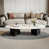 Blanc / gris clair
