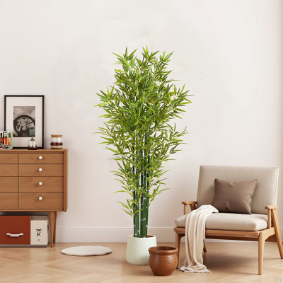 Artificial Bamboo With Pot