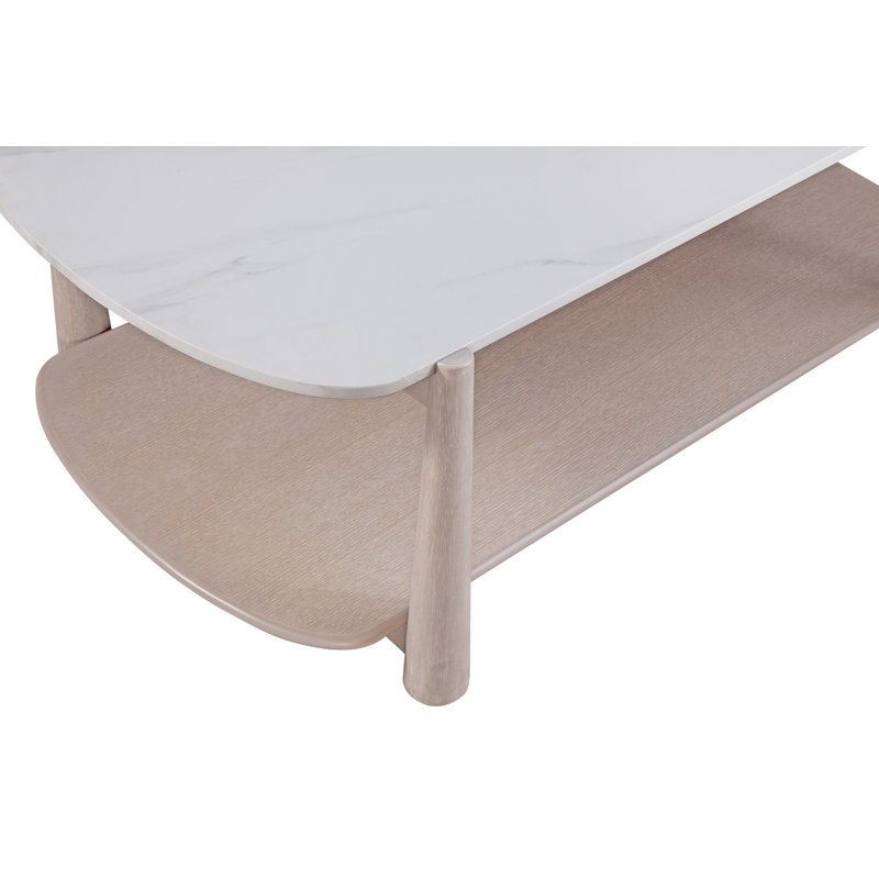Winslow Rectangular Cocktail Table with Castors