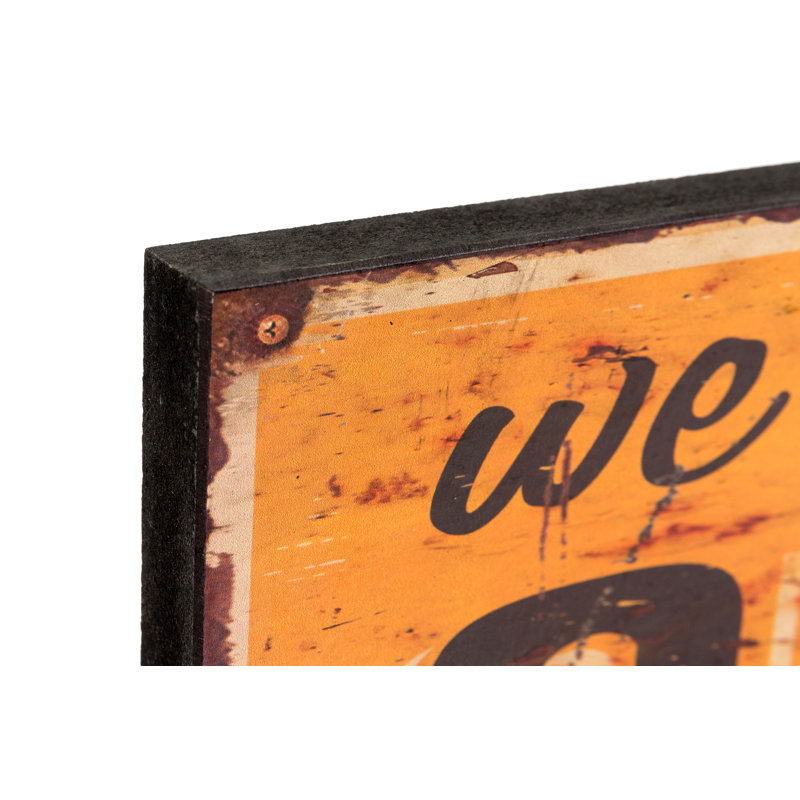 We are Open III Wall Art