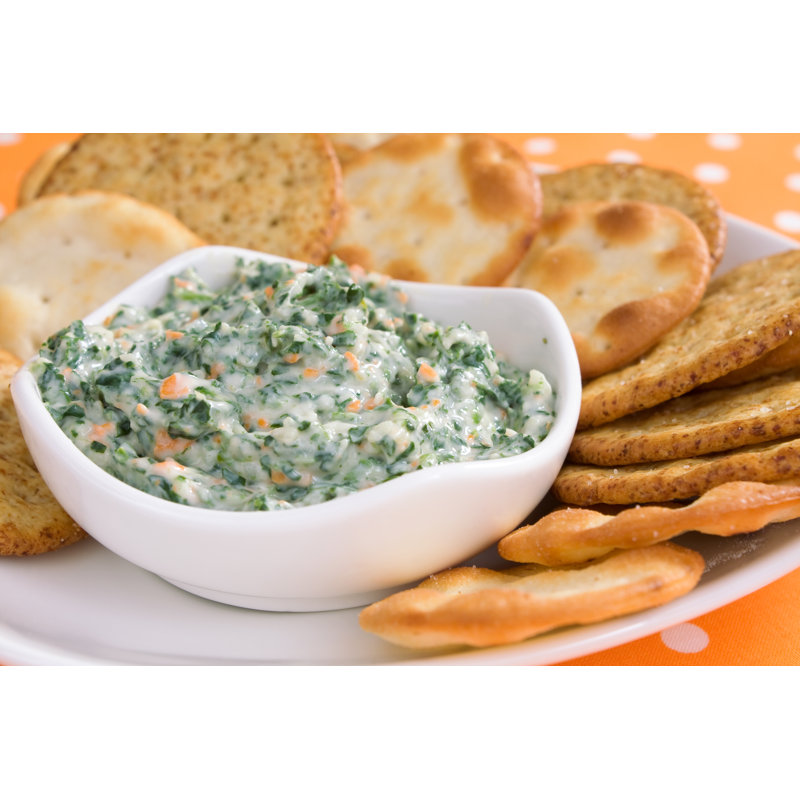 Spinach Dip by DreamBigPhotos - Wrapped Canvas Print, 30cm H x 46cm W x 3.8cm D