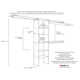 SuiteSymphony 84" W - 120" W Closet System with Drawer
