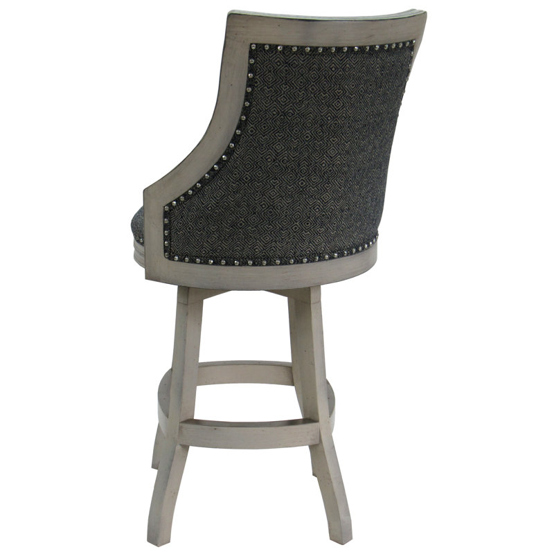 Tabouret de bar et de comptoir pivotant Irminger, Tabouret de comptoir (siège d'une hauteur de 26 p