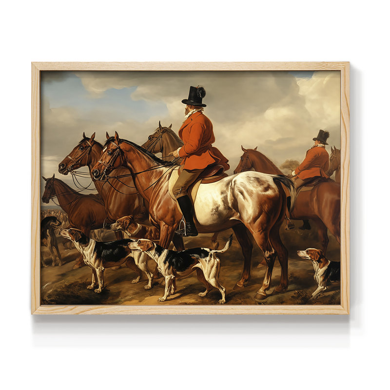 Faune - Lxxxv - Reproduction encadrée - Restickable, H 16 po x l 20 po, Naturel