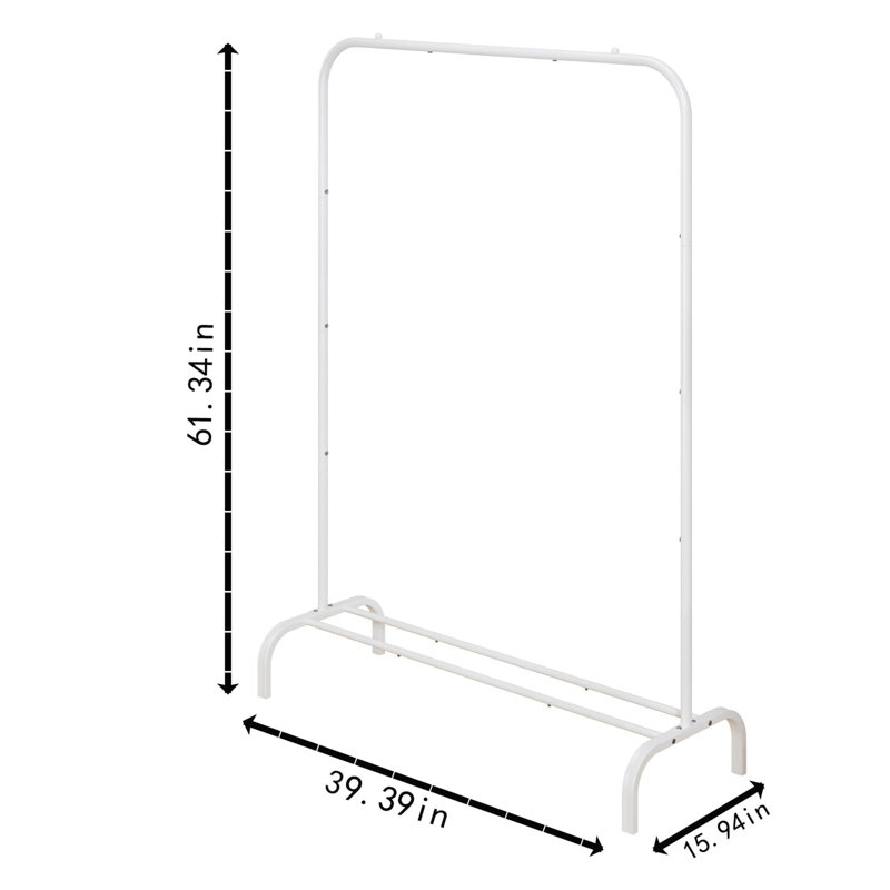 Garment Rack, White