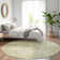 Machine Washable Indoor/Outdoor Xhevrie Beige Rug