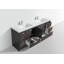 Ensemble de meuble-lavabo double 83,4 po Lefebvre