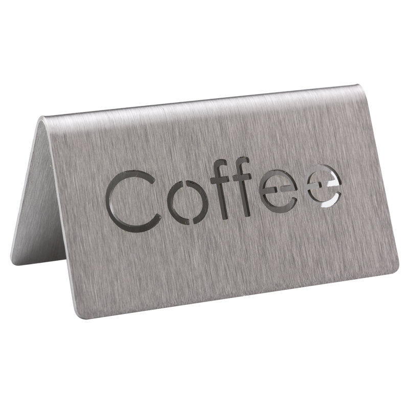 Porte-carte à café découpé au laser