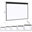 Inbox Zero Outdoor Electric Projector Screen Projector Screen-1981419269