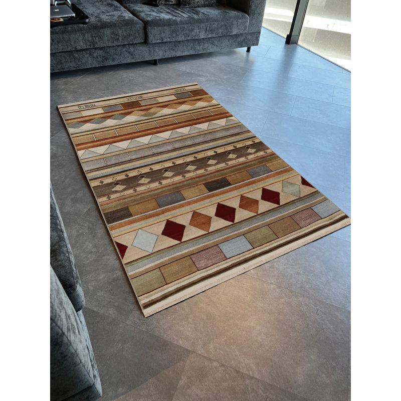 Tapis intérieur / extérieur Kostival, Rectangle 4 pi 8 po x 6 pi 7 po