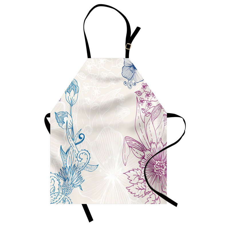 Tablier floral