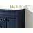 30"Modern Blue Free-Standing Single Bathroom Vanity Set