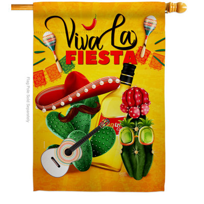 Drapeau de maison en polyester 2 faces 3 x 2 pi Craft