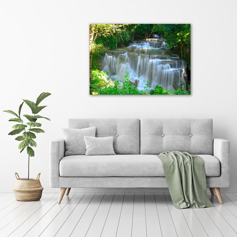 Waterfall - Wrapped Canvas Print