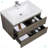 30" Floating Bathroom Vanity With Sink-100166258