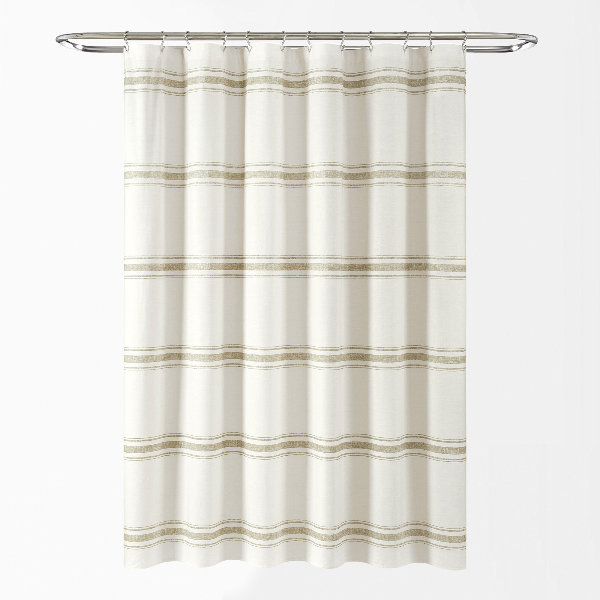 Gilroy Cotton Shower Curtain, Nautral