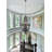 6-light Empire Graphite Tassel Chains Chandelier