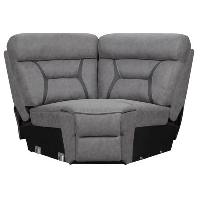 Rochon Upholstered Wedge Grey