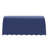 Awntech Savannah Fixed Awning, 88.5"W x 31"H x 24"D, Burgundy/Tan Stripe-110951101-112648031