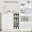 12 Pair Shoe Storage Cabinet