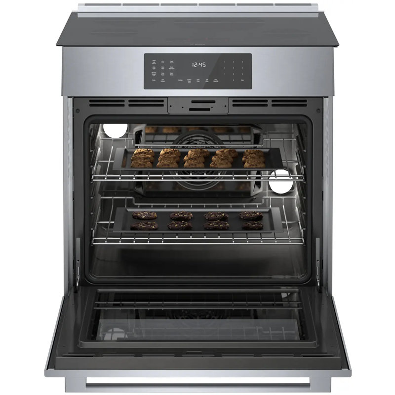 800 Series 31.5" Slide-In Electric Range, Silver