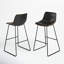 Tabouret de comptoir en simili cuir Aiyana-1260657413-1290092180