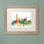 "Oklahoma City Oklahoma Skyline SP" par Marlene Watson, impression sur toile encadrée-19537852-19537853-57048332