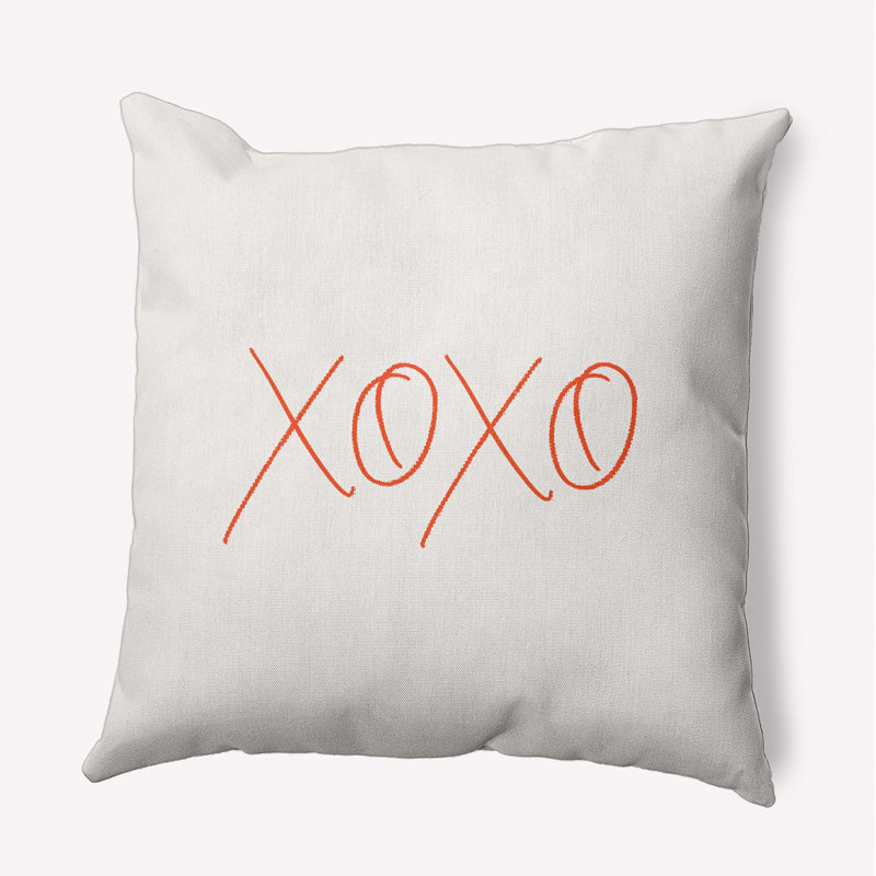 Outdoor Reversible Throw Pillow