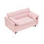 Chaise pliante en rose - dossier réglable et structure en bois massif éponge respirante pour tous les décors modernes