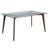 35.25'' x 59'' Solid Wood Table with Clear Top-1582044811