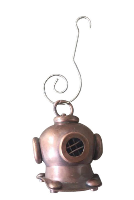 Ornement de noël pour casque de plongée
