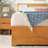 Mid Century Modern Solid Wood Queen Storage Bed With 2 Drawers-1491850536
